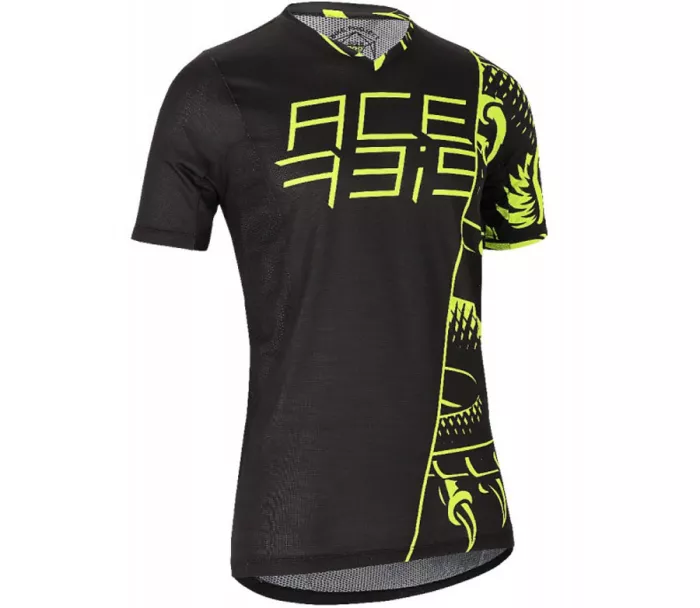 Dres Acerbis MTB Combat black/yellow