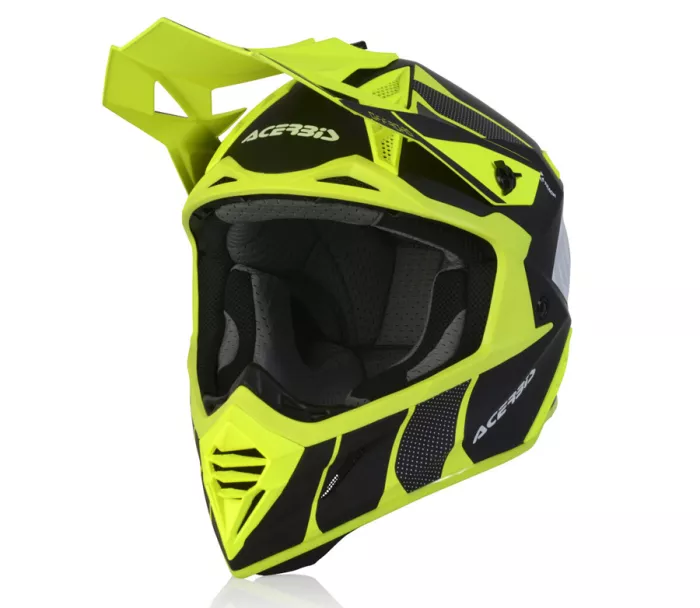 Motokrosová prilba Acerbis X-Track black / fluo