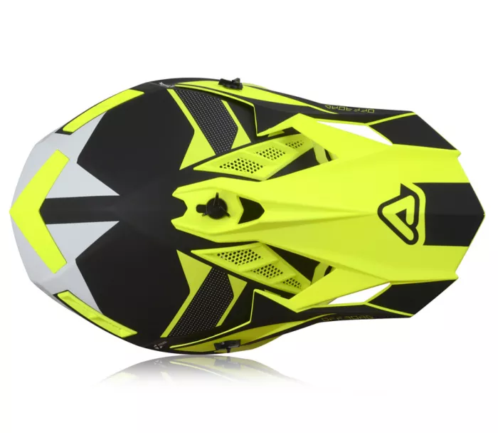 Motokrosová prilba Acerbis X-Track black / fluo