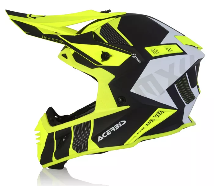 Motokrosová prilba Acerbis X-Track black / fluo