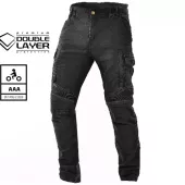 Trilobite Acid Scrambler doublelayer AAA men black jeans vel. 38