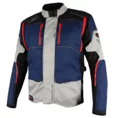 Bunda na moto XRC Winkle 2.0 WTP men adventure grey/black/blue/red