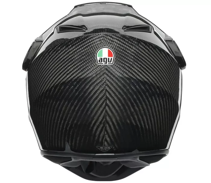 Helma na moto AGV AX9 E2205 SOLID MPLK GLOSSY CARBON