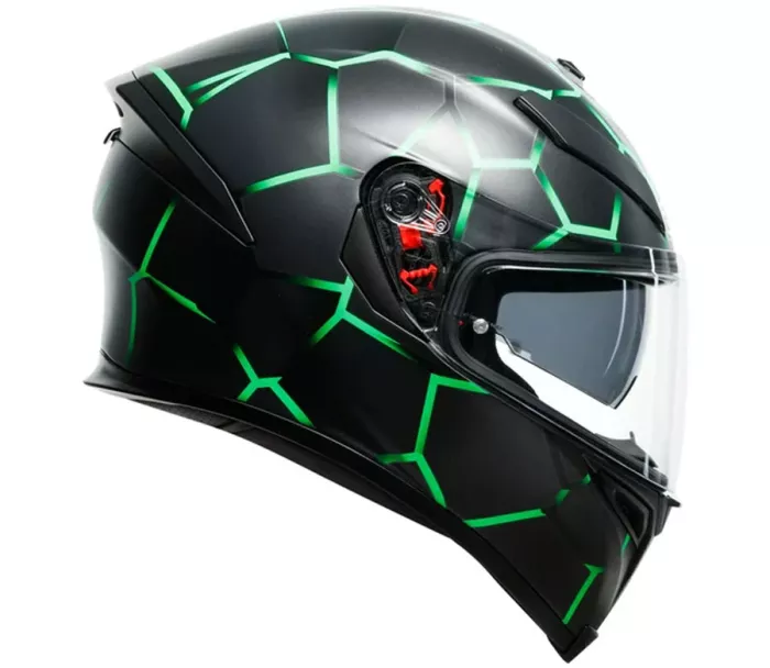 Helma na moto AGV K5 MULTI MPLK VULCANUM GREEN