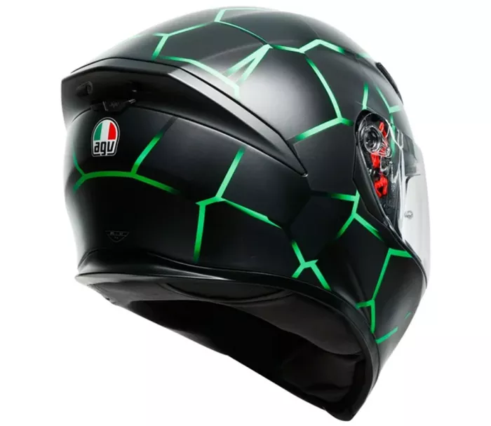 Helma na moto AGV K5 MULTI MPLK VULCANUM GREEN