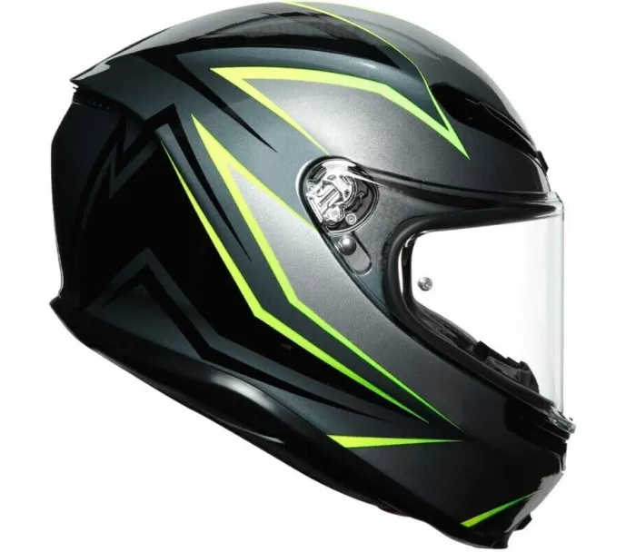 Integrálna helma AGV K6 ECE MULTI MPLK FLASH GREY/BLACK/LIME