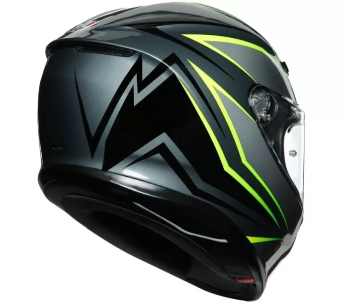 Integrálna helma AGV K6 ECE MULTI MPLK FLASH GREY/BLACK/LIME