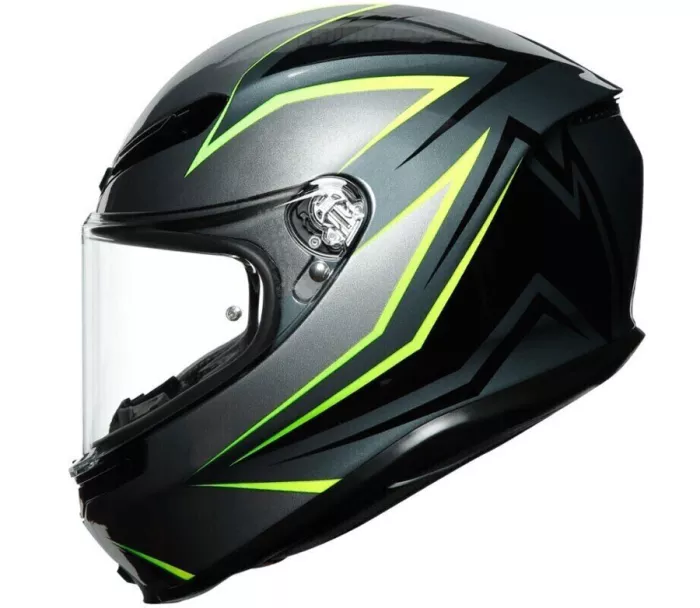 Integrálna helma AGV K6 ECE MULTI MPLK FLASH GREY/BLACK/LIME