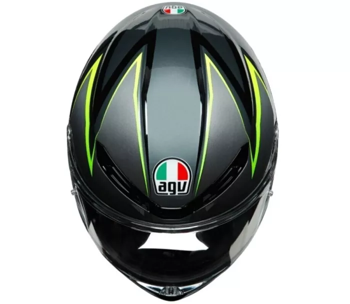 Integrálna helma AGV K6 ECE MULTI MPLK FLASH GREY/BLACK/LIME