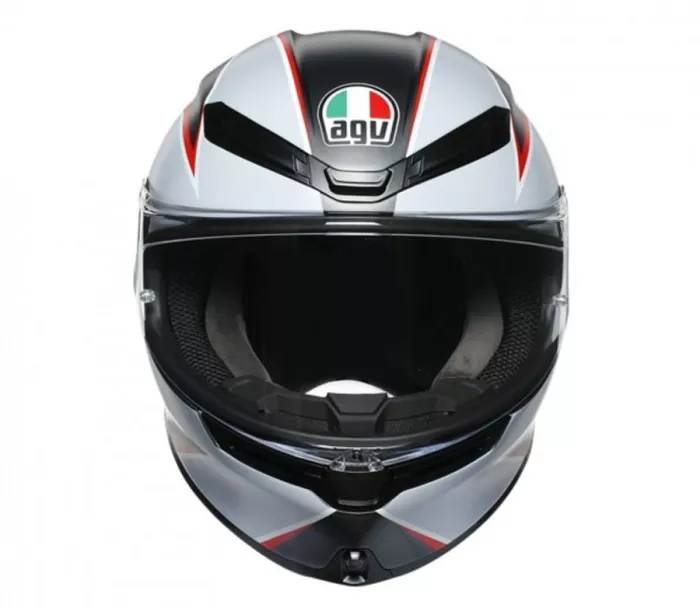 Helma na moto AGV K6 ECE MULTI MPLK FLASH MATT BLACK/GREY/RED