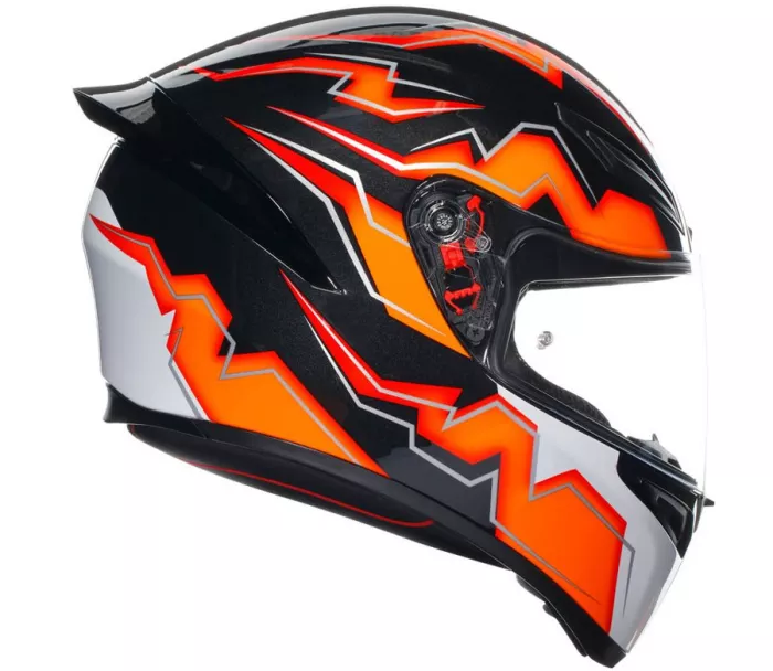 Helma na moto AGV K1S KRIPTON BLACK/ORANGE