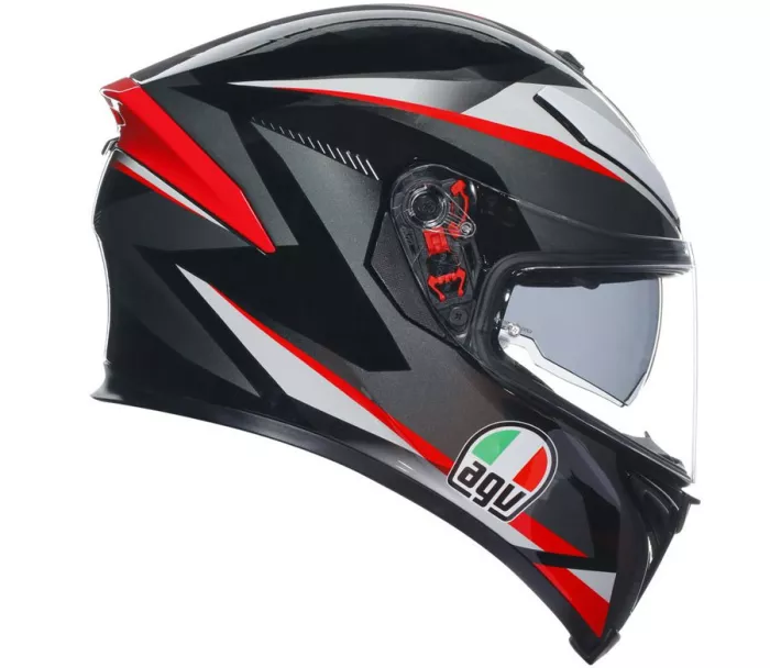 Helma na moto AGV K5S MULTI MPLK PLASMA BLACK/GREY/RED