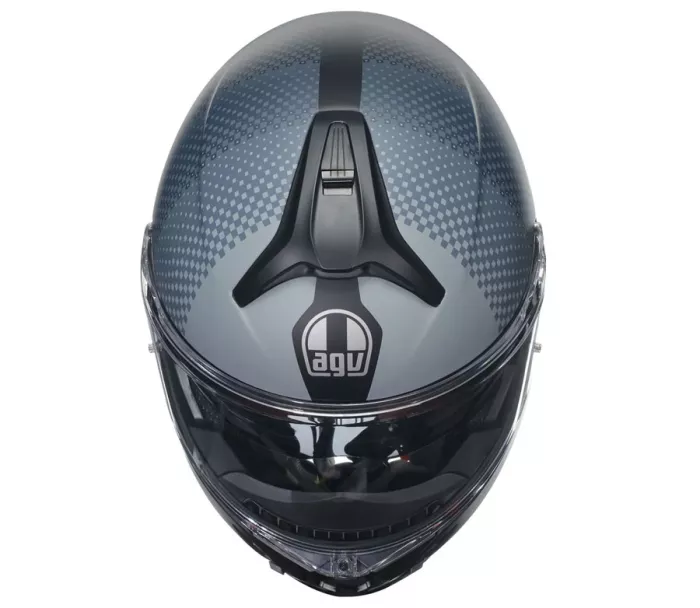 Helma na moto AGV TOURMODULAR MULTI MPLK TEXTOUR MATT BLACK/GREY