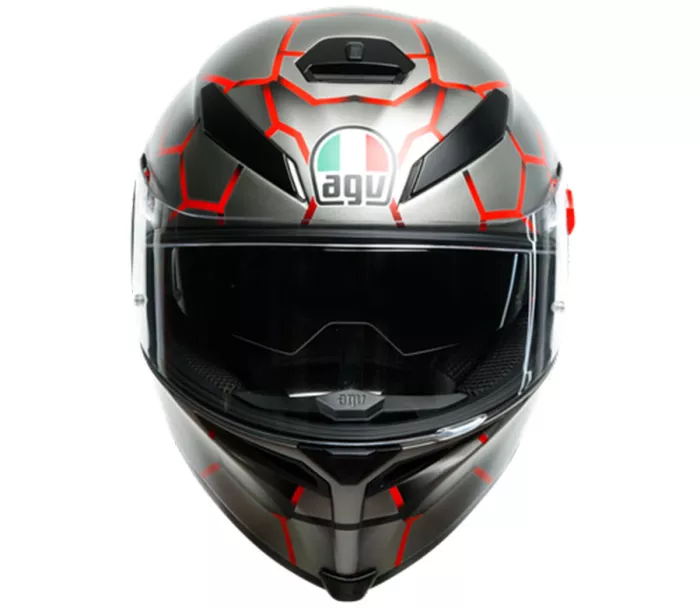 Helma na moto AGV K5 MULTI MPLK VULCANUM RED