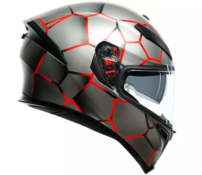 Helma na moto AGV K5 MULTI MPLK VULCANUM RED