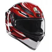 Helma na moto AGV K1 S E2206 LION BLACK/RED/WHITE