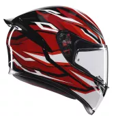 Helma na moto AGV K1 S E2206 LION BLACK/RED/WHITE