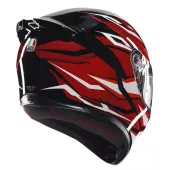 Helma na moto AGV K1 S E2206 LION BLACK/RED/WHITE