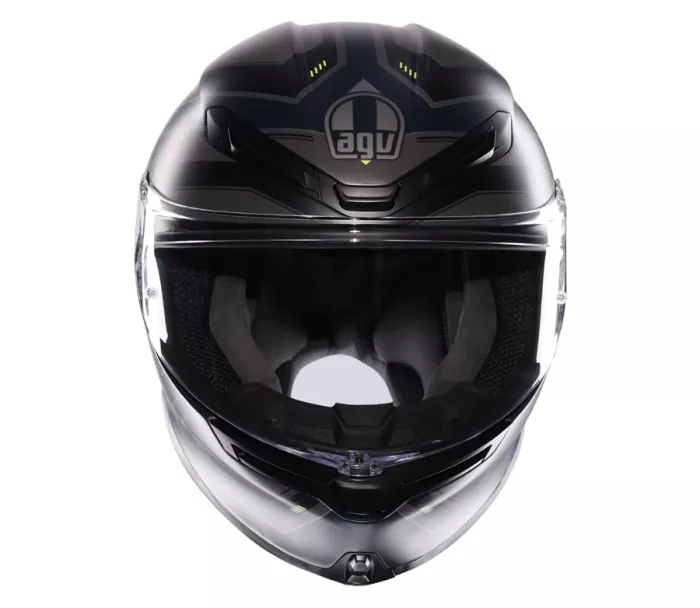 Helma na moto AGV K6 S E2206 MPLK ENHANCE MATT GREY/YELLOW FLUO