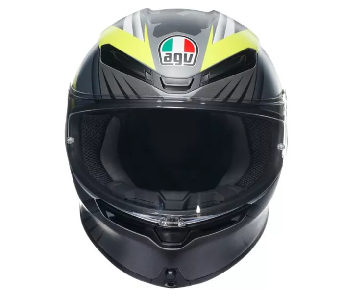 Helma na moto AGV K6 S E2206 MPLK EXCITE MATT CAMO/YELLOW FLUO