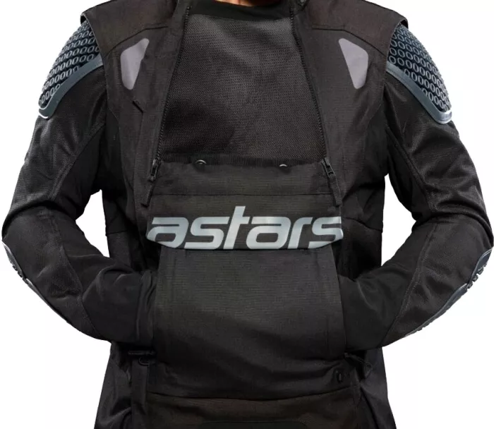 Bunda na moto Alpinestars Halo Drystar black/black