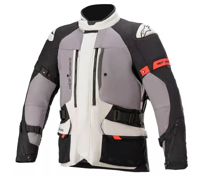 Bunda na motorku Alpinestars Ketchum Gore-Tex grey/black