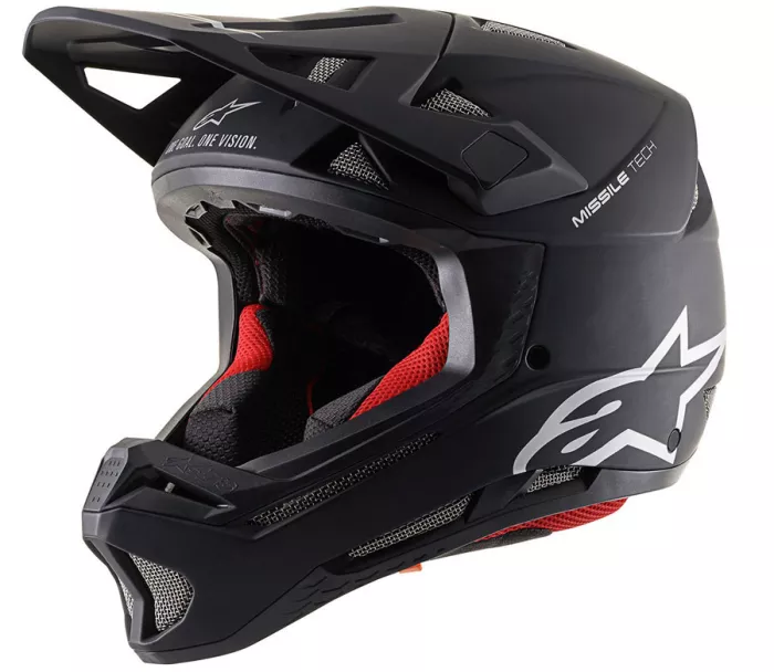 Helma Alpinestars MTB Missile Tech Solid black matt