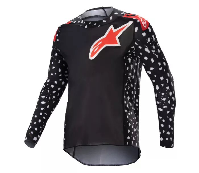 Detský motokrosový dres Alpinestars Youth Racer North black/red