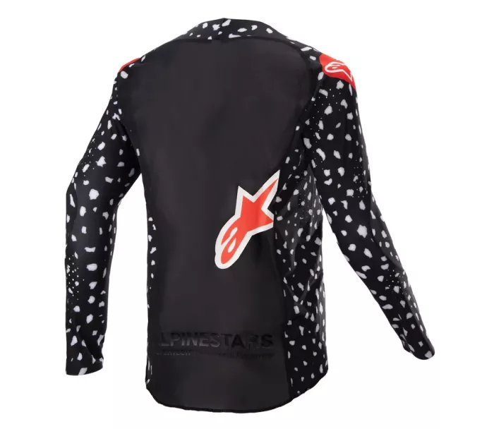 Detský motokrosový dres Alpinestars Youth Racer North black/red