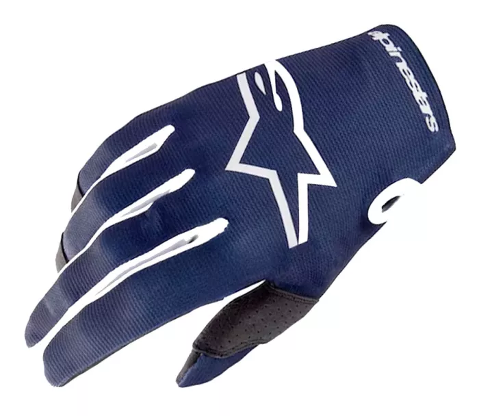 Motokrosové rukavice Alpinestars Radar navy/white