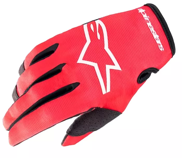 Motokrosové rukavice Alpinestars Radar red/white