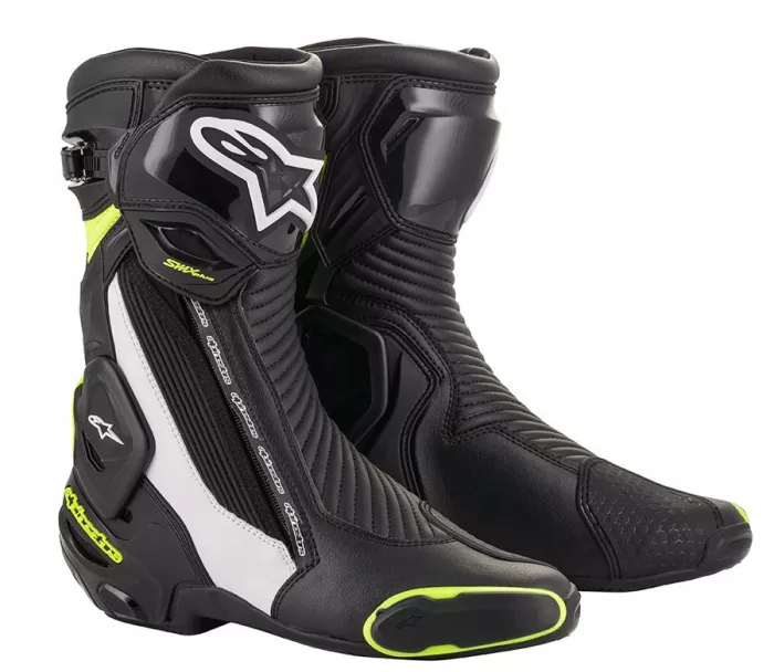 Topánky na motocykel Alpinestars SMX Plus v2 black / fluo vel. 45