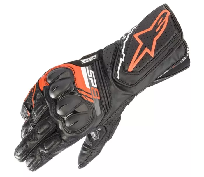 Rukavice na moto Alpinestars SP-8 V3 black/red/fluo