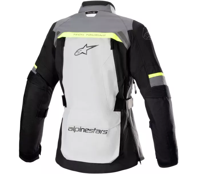 Dámská bunda na moto Alpinestars Stella Bogota Pro Drystar ice grey/dark grey