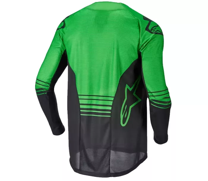 Motokrosový dres Alpinestars Techstar Phantom anthracite/green dres