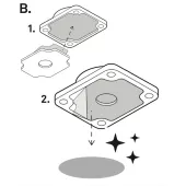 Beeline Moto II AMPS 4 Hole Base