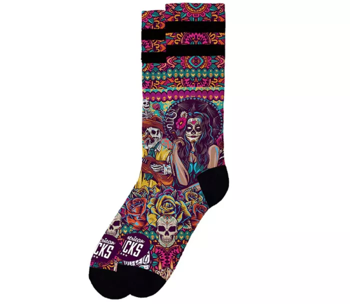 Ponožky American Socks Dia de los Muertos