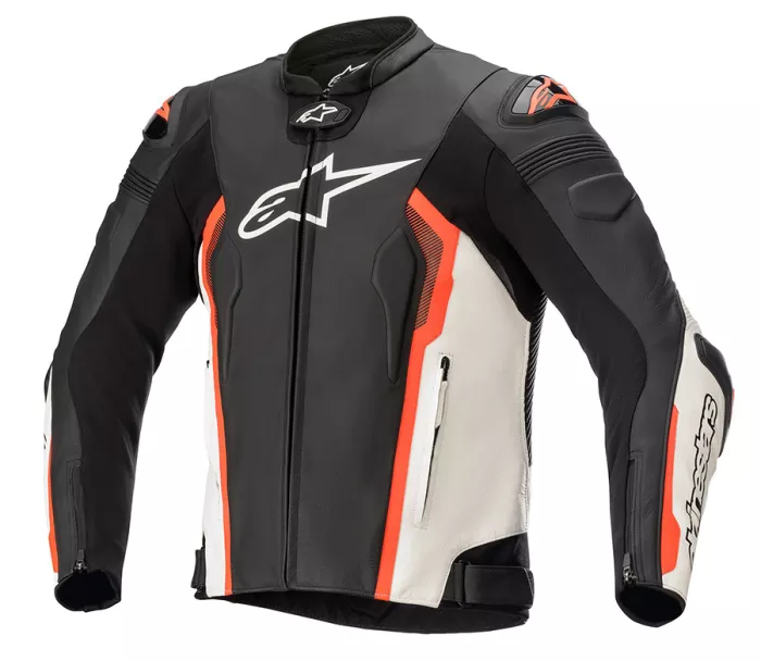 Bunda na moto Alpinestars Missile V2 black/white/red fluo