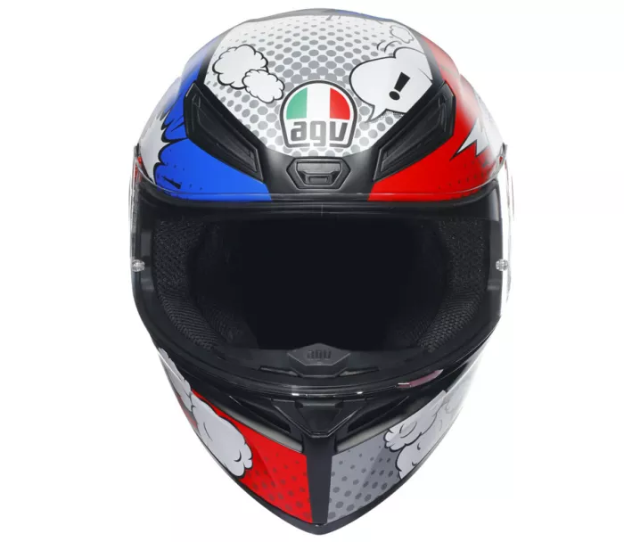 Prilba na motorku integrálna AGV K1 S Bang Matt Italy/Blue