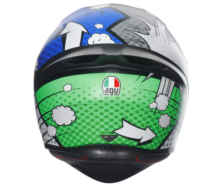 Prilba na motorku integrálna AGV K1 S Bang Matt Italy/Blue