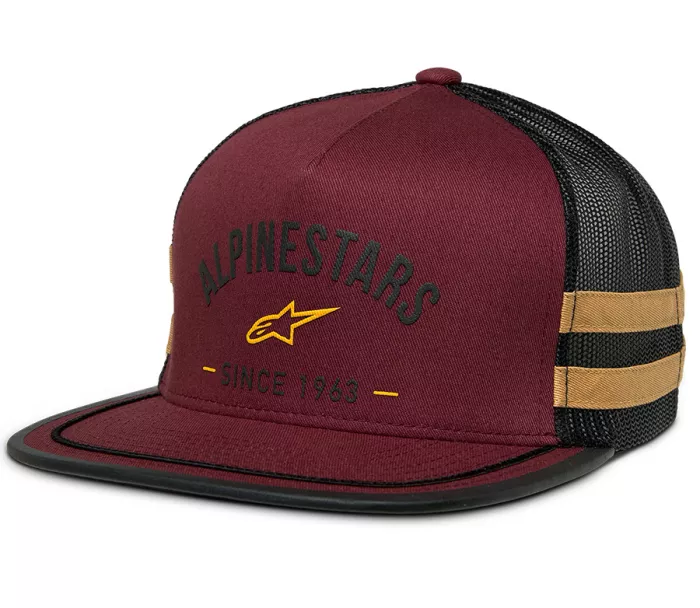 Šiltovka Alpinestars BacklineTrucker brick/black/mustard