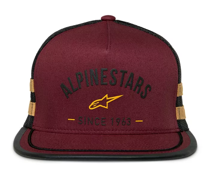 Šiltovka Alpinestars BacklineTrucker brick/black/mustard