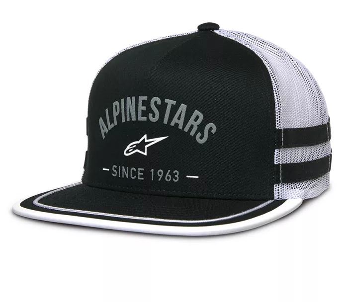 Šiltovka Alpinestars BacklineTrucker black/white/grey