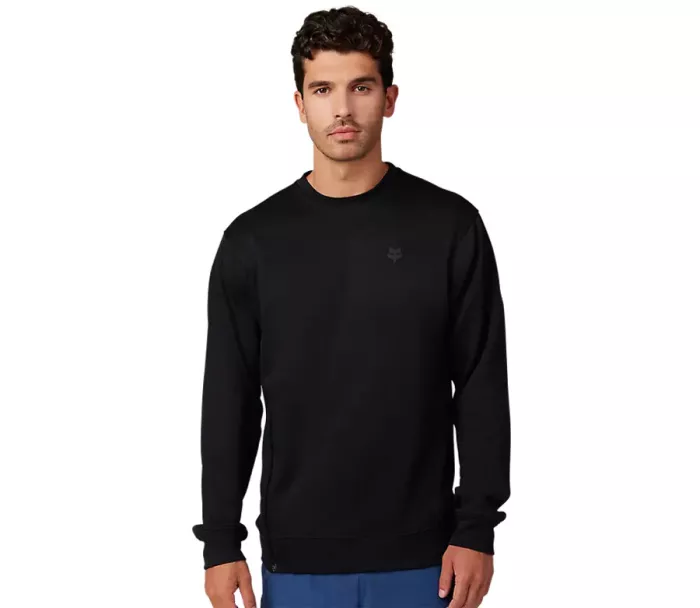 Mikina Fox Balance Crew Fleece Black