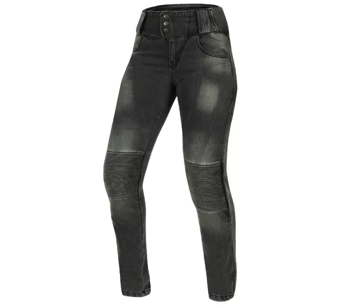 Dámske motocyklové nohavice Trilobite Bella ladies grey jeggins