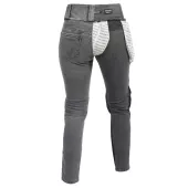 Dámske motocyklové nohavice Trilobite Bella ladies grey jeggins