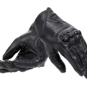 Dainese 202815956 631 BLACKSHAPE XL LADY LEATHER GLOVES BLACK/BLACK