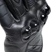 Dainese 202815956 631 BLACKSHAPE XL LADY LEATHER GLOVES BLACK/BLACK