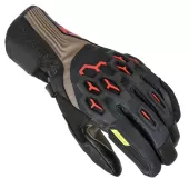 Pánske rukavice Macna Brawler RTX taupe/red/black