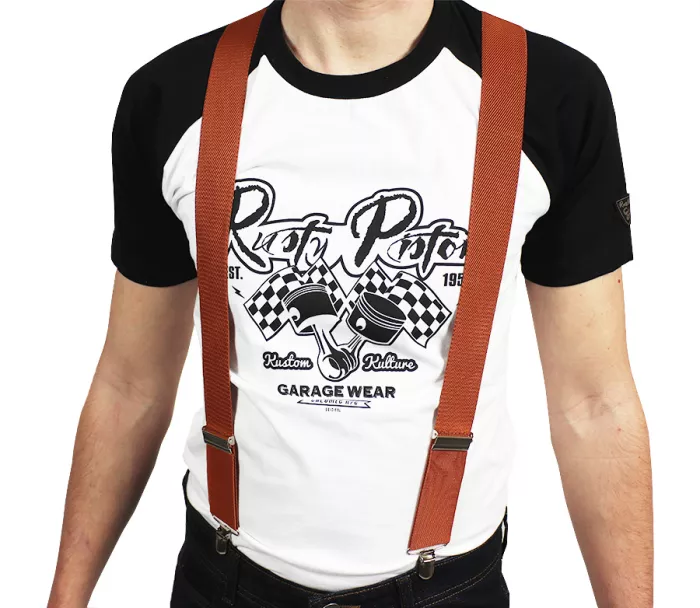 Traky Rusty Pistons RPSU15 Suspenders brown